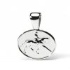 Sterling Silver Dressage Rider Pendant