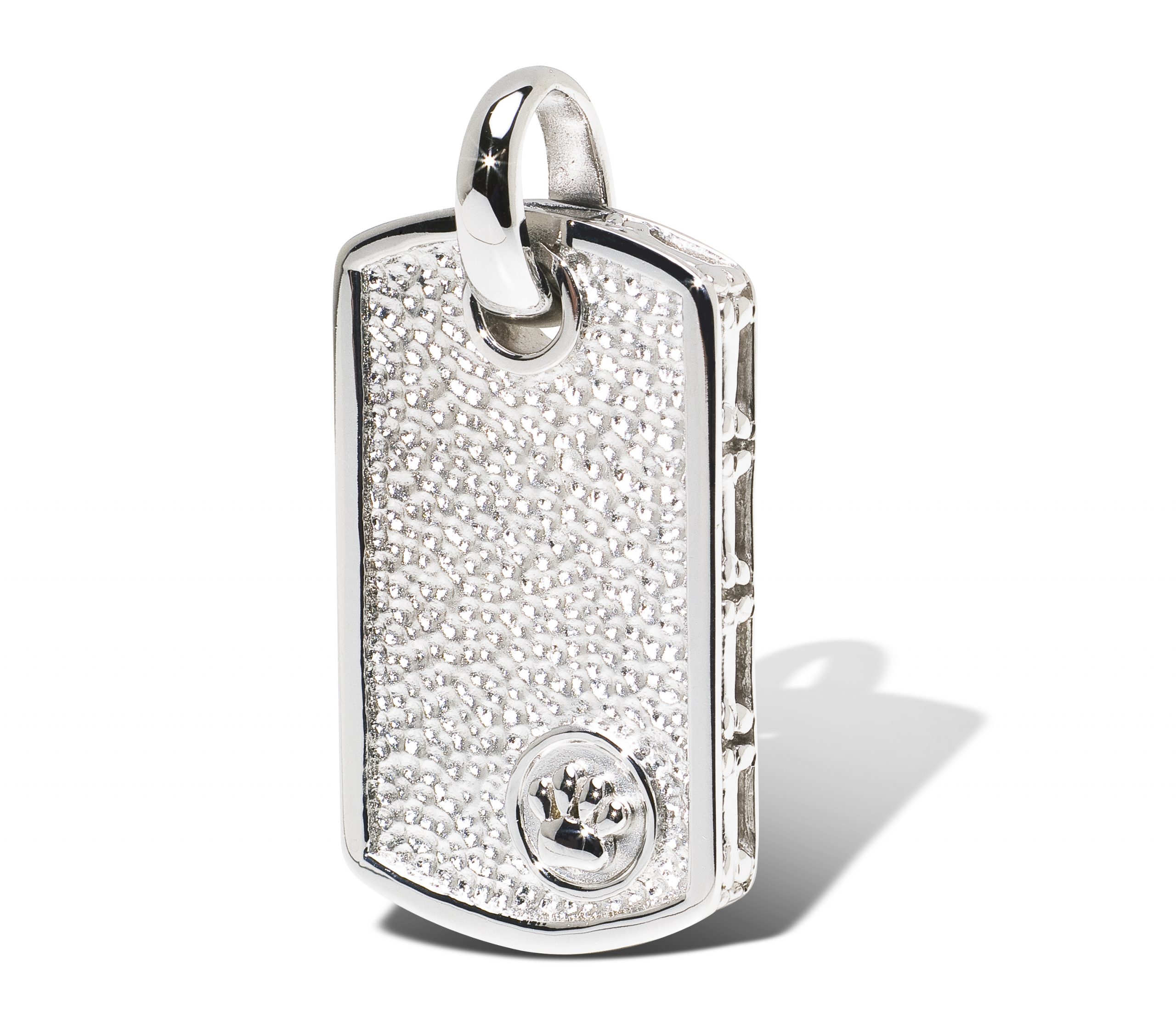 Dog Tag Sterling Silver