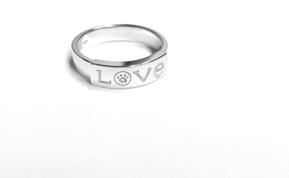 Pandora Handwritten Love Ring :: Ring Stories 193058C00 :: Authorized  Online Retailer