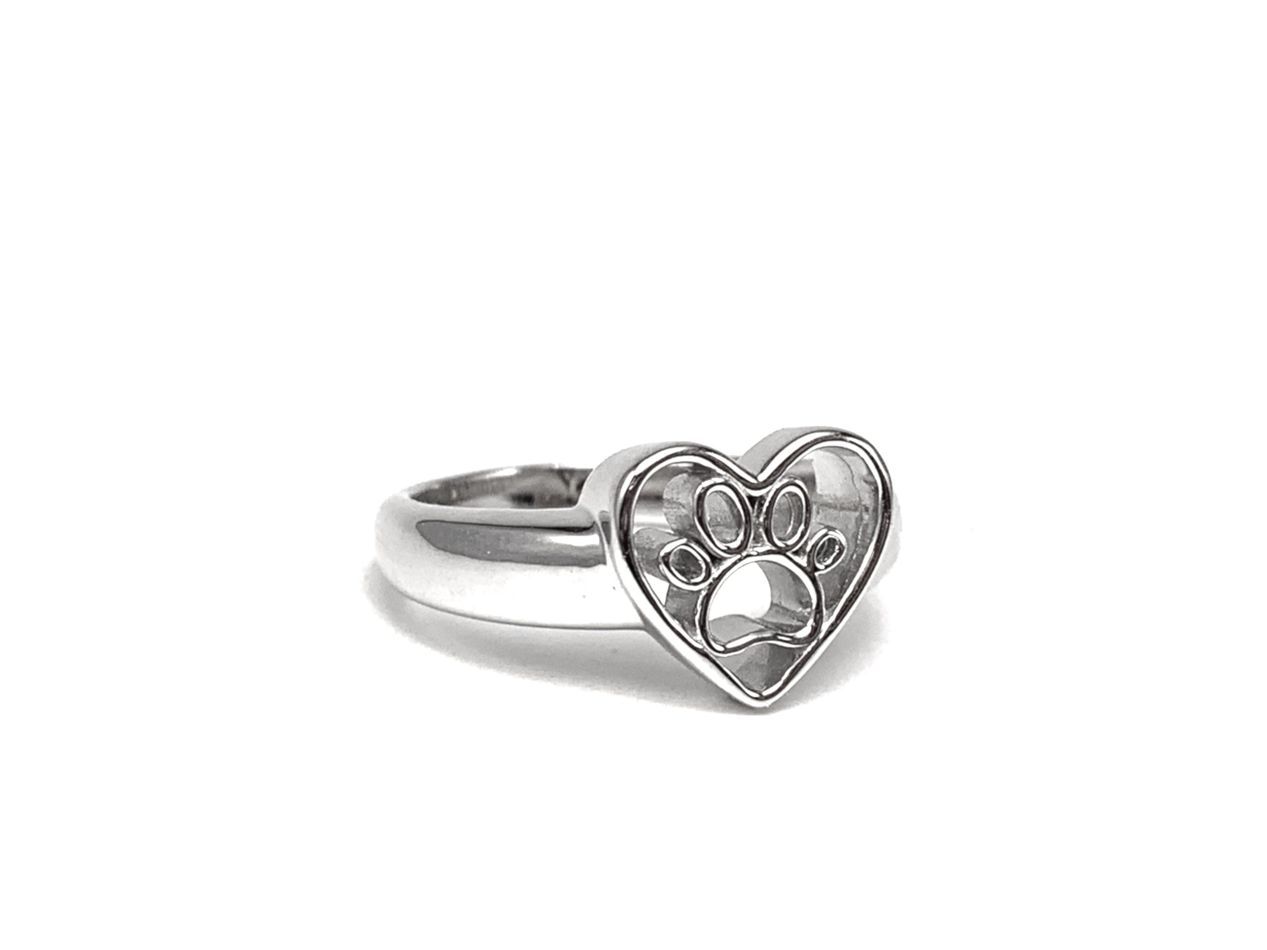 Paw Prints SIlver Ring - Knights The Jewellers Online Jewellery Store