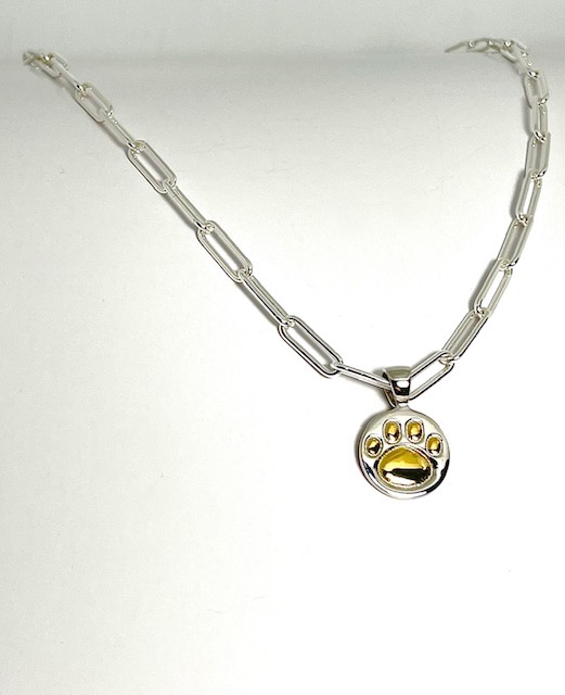 Buy Polki Diamond Necklace in Sterling Silver, Paper Clip Necklace, Silver  Chain Necklace (18 Inches) 5.00 ctw at ShopLC.